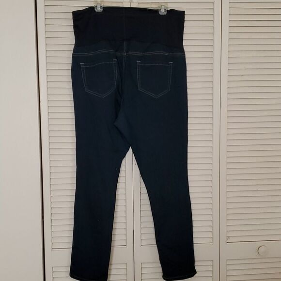 Liz Lange Dark Blue Maternity Jeans - Picture 3 of 10